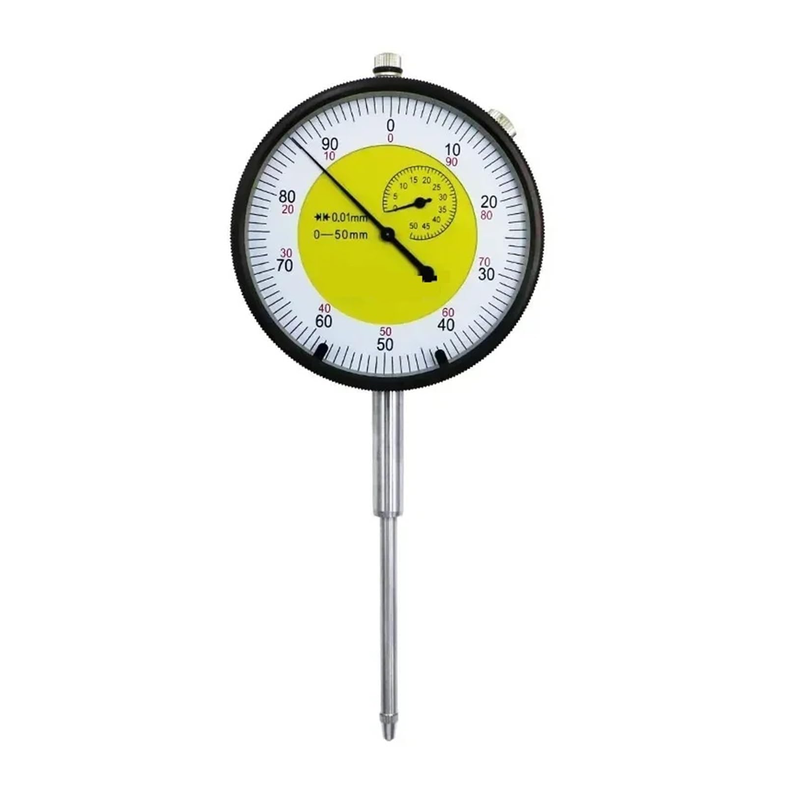 0-5/0-10/0-20/0-30/0-50 mm 0,01 mm Czujnik zegarowy Czujnik zegarowy metryczny 0,01 mm Lucky(0-30mm)