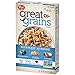 Post Great Grains Blueberry Nut Crunch Blueberry Cereal, Heart Healthy Cereal With Dried Blueberries and Granola Clusters, Non-GMO Project Verified, 13.5 OZ Box