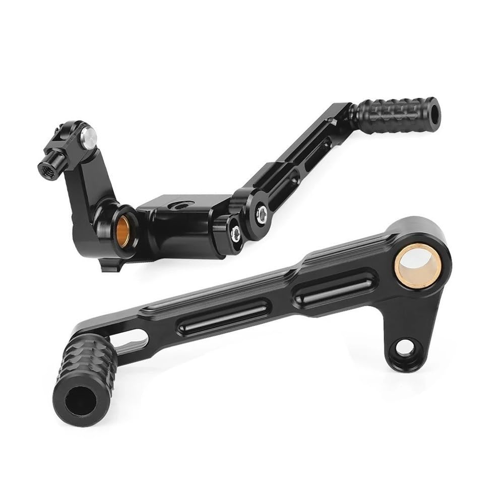 TEKNUI Motorcycle Gear Lever Rear Brake & Gear Shift Lever for for Monster 659 696 795 796 1100 1100S Motorcycle Accessories Left Adjustable Levers