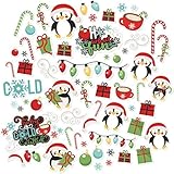 Paper Die Cuts - Oh What Fun - Over 60 Cardstock Scrapbook Die Cuts - by Miss Kate Cuttables