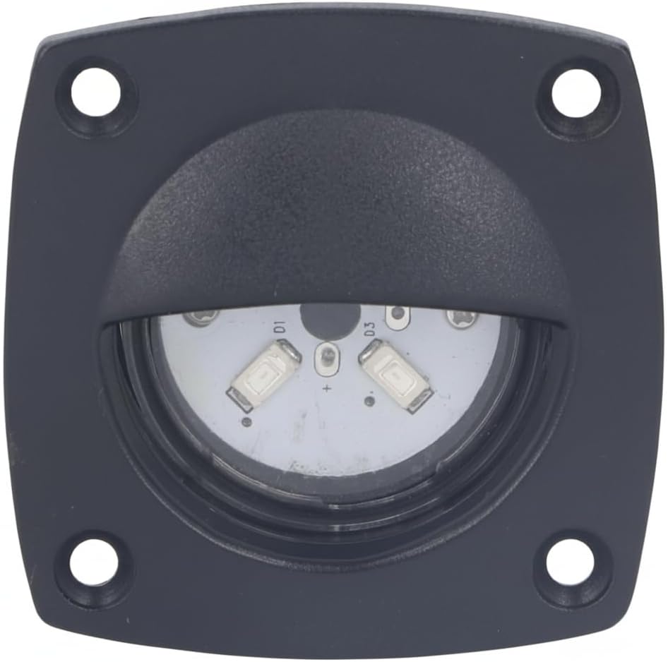 GOTOTOP LED Aisle Light, 10-24V RV Step Light Assemblies, Marine Courtesy Lamp Waterproof for Boat Deck Walkway Camper Trailer