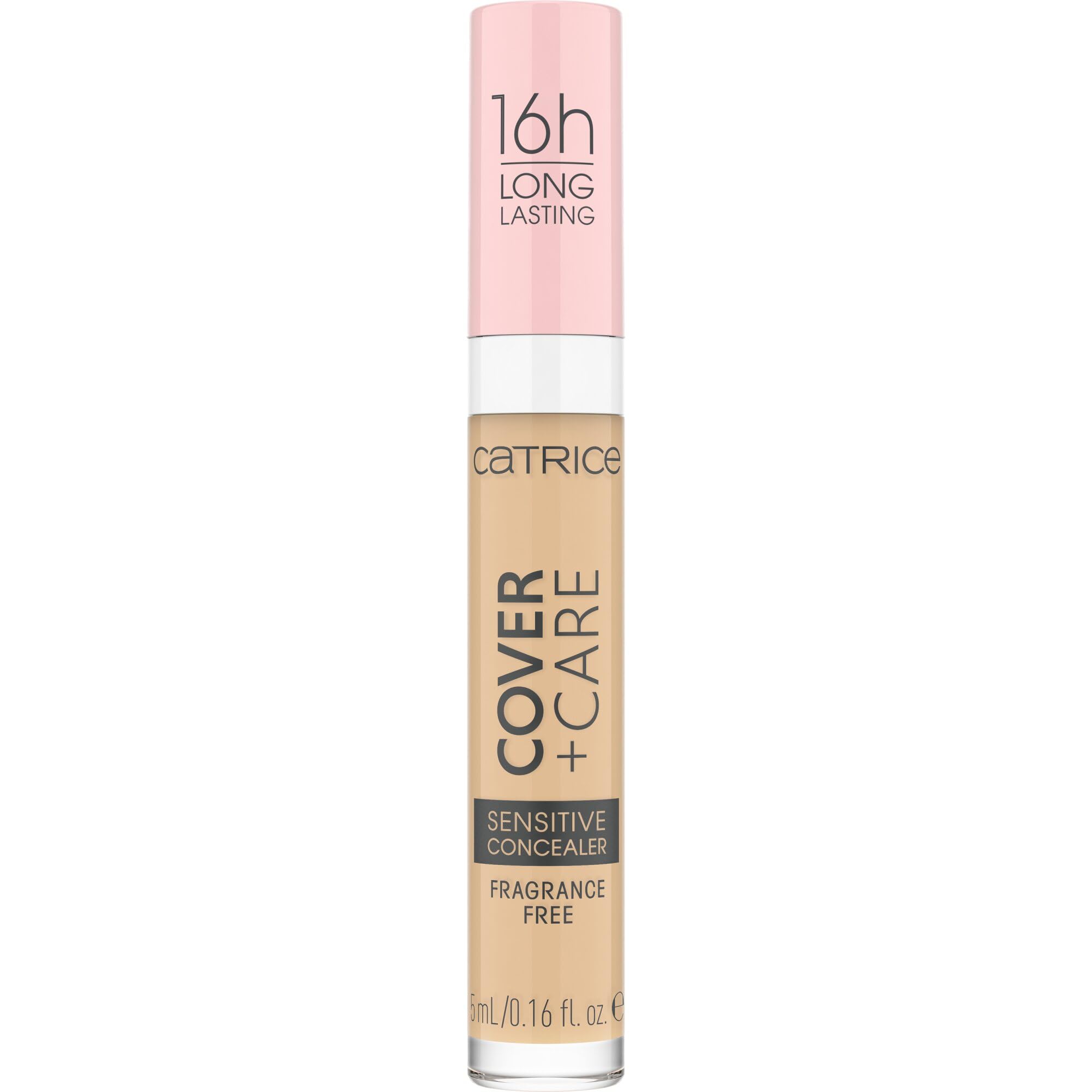 Catrice Cover + Care Sensitive Concealer, Abdeckstift, Nr. 008W, nude, Anti-Pickel, beruhigend, aufhellend, pflegend, Haut, langanhaltend, natürlich, vegan, ölfrei, wasserfest (5ml)