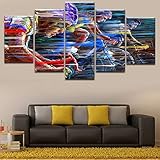 3: Hochauflösendes Giclee moderne Grafik, Drucken von Fotos auf hochwertiger Leinwand. Helle künstlerische Farben können Sie Ihre Wände beleuchten ....