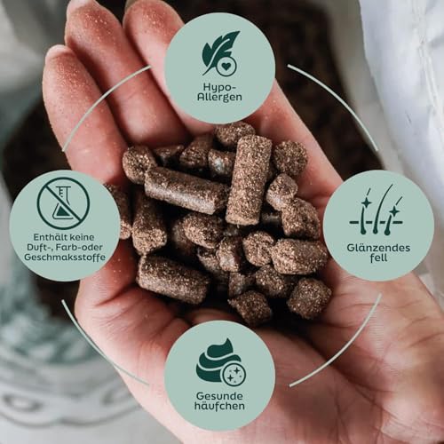 WOOOF Lamm & Reis 36kg kaltgepresstes, getreidefreies und hypoallergenes Hundefutter | Trockenfutter, leicht verdaulich, ohne Weizengluten