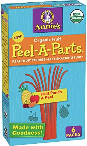Amazon Com Annie S Organic Fruit Peel A Parts Fruit Snacks Fruit Punch 6 Ct Amazon Com Annie S Organic Fruit Peel A Parts Fruit Snacks Fruit Punch 6 Ct