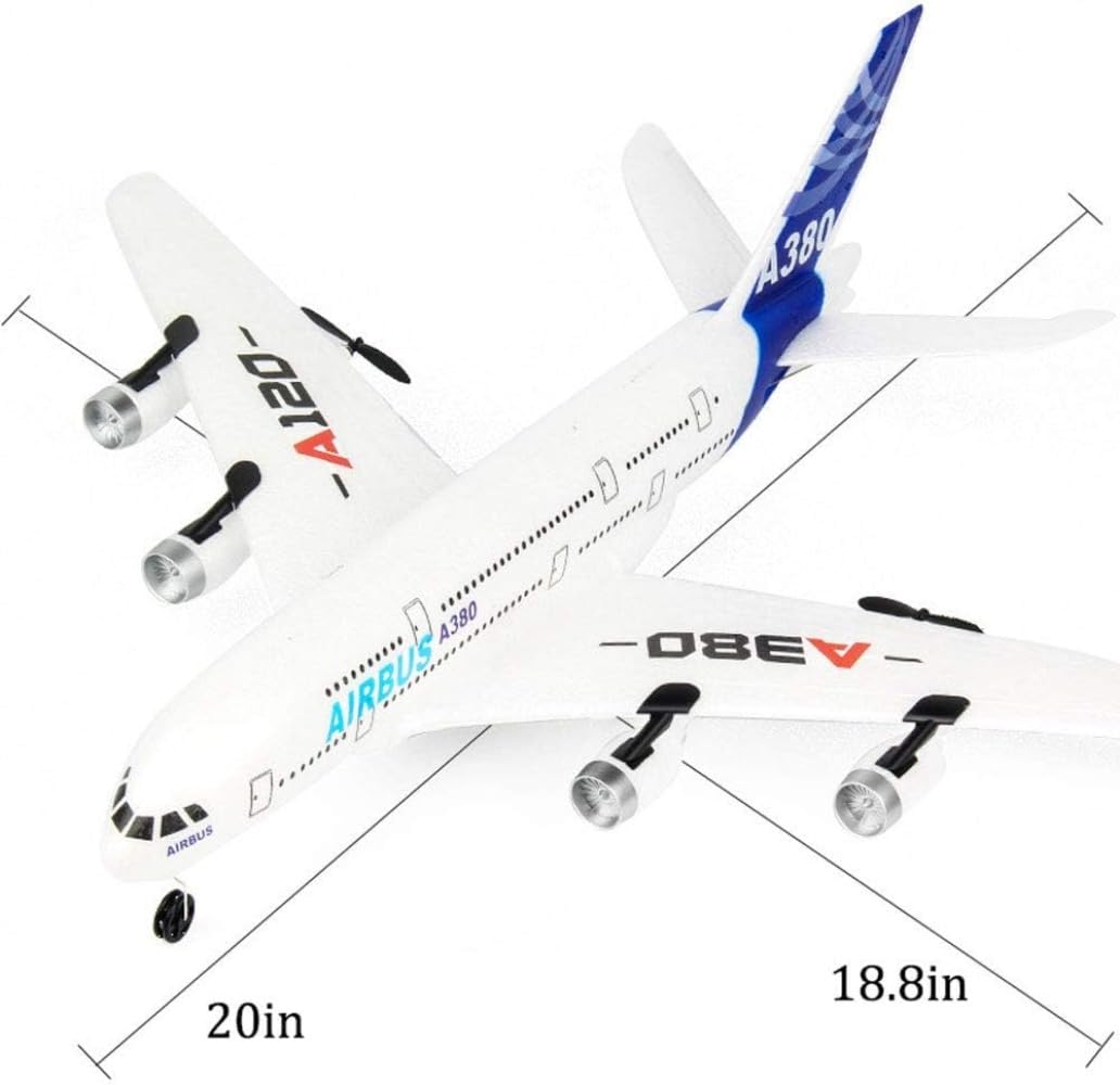 Amazon | Brfveob 20in 大型航空機モデル RC 輸送機 EPP 耐落下性 RC