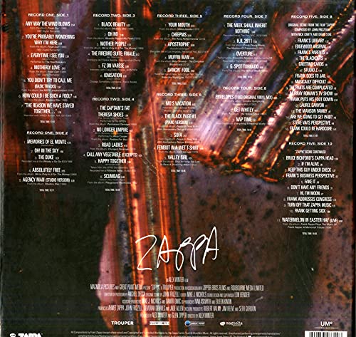Zappa Original Motion Picture Soundtrack - Les Beatles, Paul McCartney, John Lennon, RIngo Starr, George Harrison Zappa Original Motion Picture Soundtrack – Image 3
