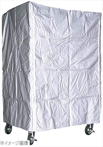 カゴ車用防塵カバー（カゴ車８００&times;６００用）ＲＣ－Ｐ－１ グレー