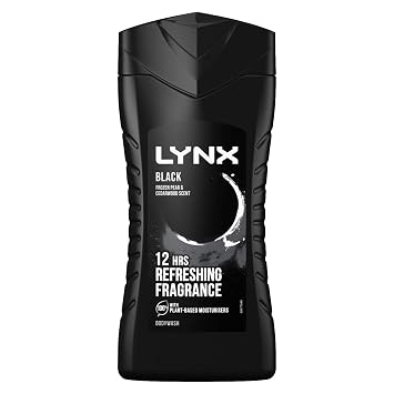 Lynx Black Shower Gel, 250 ml
