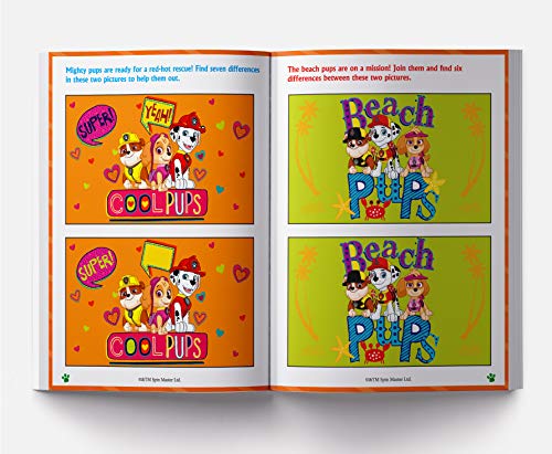 Image of Paw Patrol - Ultimate Adventures - Spot The Difference Activity Book | Fun Observation Puzzles For Kids | Ages 3-7