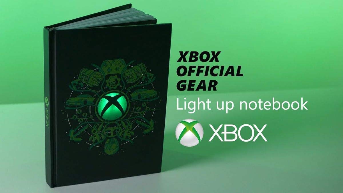 Pal - xbox light up notebook cdu of 12