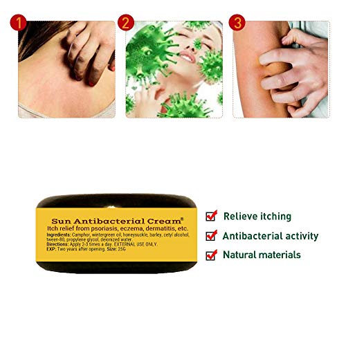 Sun Herbal Cream Natural Relief of Rashes Itch Inflammation - Image 6