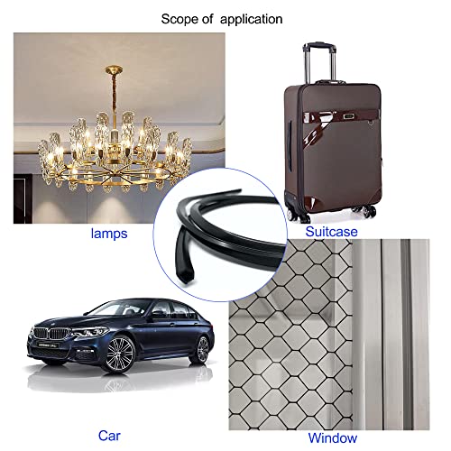 Staubschutz Weiche Abdeckungs Dichtungsstreifen, Aluprofil Verbinder,Aluminiumprofil-Kantenstreifen für 30er-8 mm-Serie, Weich-PVC-Schutzdichtstreifen V Type Slot T Type Slot Aluminium Profilausfall