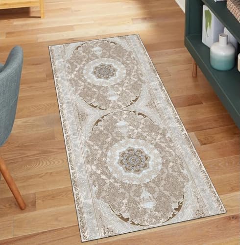 Alfombra lavable para pasillo largo que evita resbalones 2