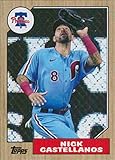 2022 Topps Archives #273 Nick Castellanos 1987 Topps NM-MT Philadelphia Phillies Baseball