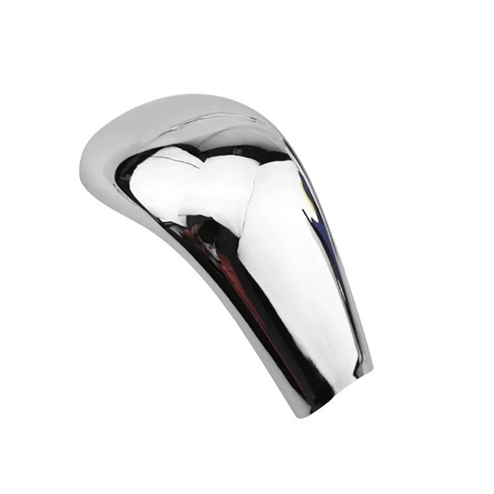 Xexjhqq Bright Silver Gear Stick Knob For Nissan For Xtrail T32 For Rogue 2014-2020 Car Gear Head Shift Knob Cover Handle Ball Collars Trim Accessories(Bright Silver)