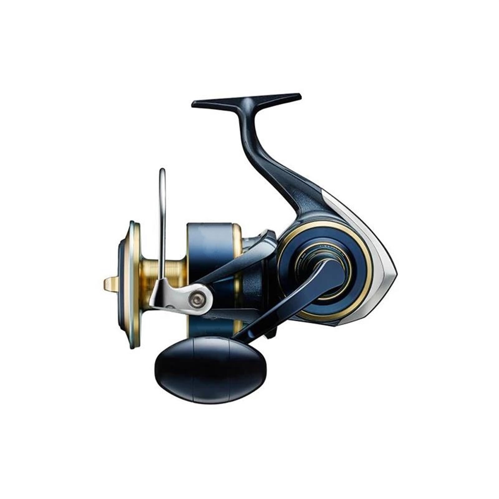 Fishing Reel Saltiga Saltwater Spinning Fishing Reel Jigging Reel 12BB+one Roller Clutch Fishing Tackle (14000XH)