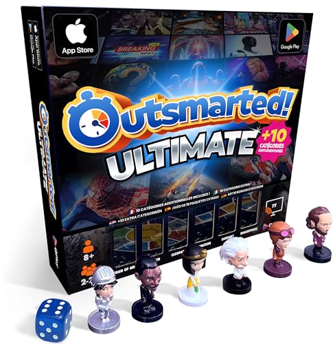 Outsmarted Édition Méga - 10 catégories Bonus passionnantes | Enfants, Ados & Adultes | Une soirée Jeu Nouvelle génération en Famille ou Entre Amis | 2...