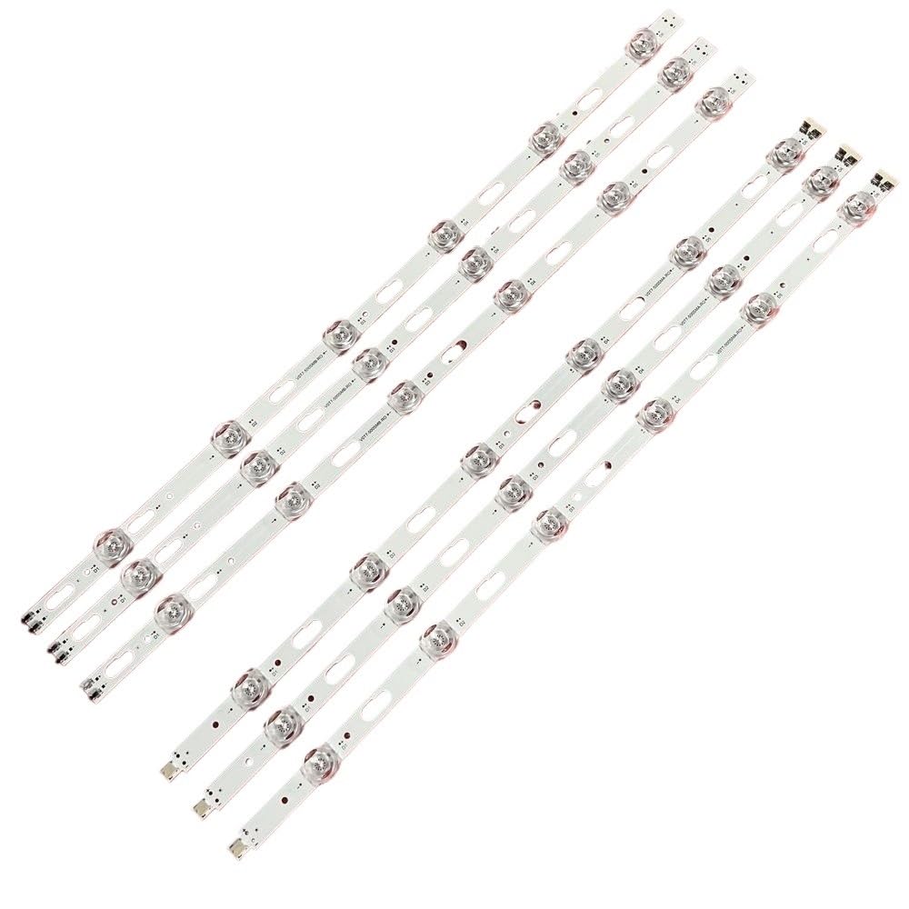 Tira De LED Compatible Fit For Samsung GU50TU8079U UN50TU7000 UE50TU8000 UE50TU7000 UE50TU7100U UE50TU7072U UE50TU7125K UE50TU7170 UN50TU8000G(2 kit For 2 TV)
