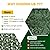 Artificial Ivy Privacy Fence Screen, 120x40 inch Dense Leaf Green Ivy Wall Panel, Super Privacy Greenery Backdrop Faux Ivy Greenery for Patio, Balcony, Garden, Backyard Indoor Outdoor Decor