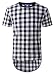 LILBETTER Mens Hip Hop Free Styles Swag Stage Side Zipper T Shirt