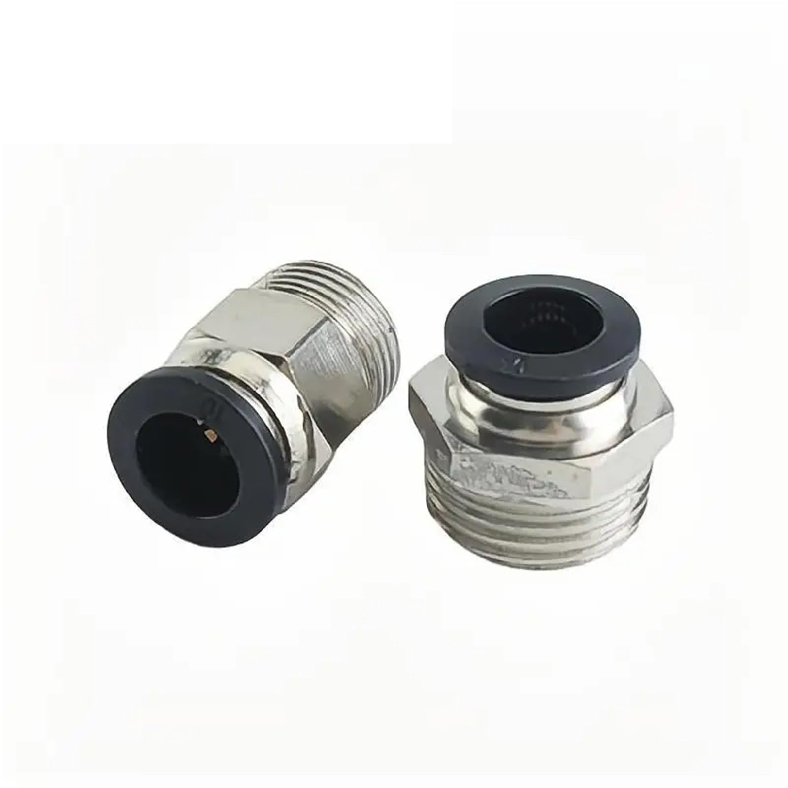 PC14-03-B) - Connettore pneumatico per PC, 6-10 mm, 12 mm, 14 mm, 16 mm, 1/8, 1/4, 3/8, 1/2, nero, per tubo, connettori rapidi per tubi, 1 pezzo