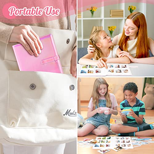 Ablus Álbum de fotos com 360 bolsos para impressoras Polaroid Snap Touch Zip Mint Câmeras Fujifilm I