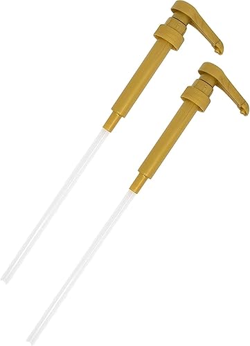 Miniatura 4 de Bomba para jarabe Torani y Da Vinci (25.4 onzas), paquete de 2 Oro