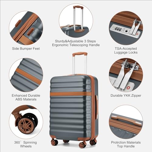 Kono 24-Inch Expandable Spinner