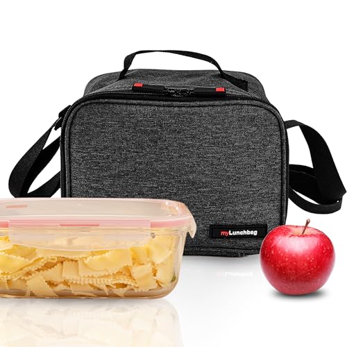 Iris Barcelona Bolsa Térmica Porta Alimentos 8L - Bolsa Almuerzo + Táper de Cristal, Lunch Bag Portátil, Bolsa Térmica comida para Trabajo y Picnic, Mantiene Frío hasta 8 Hs, Nevera Portátil Pequeña