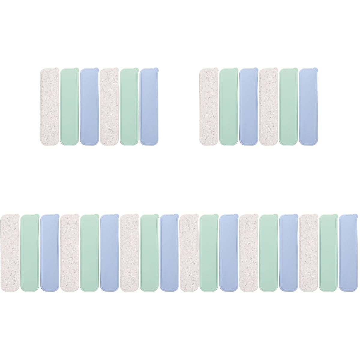 Angoily 5 Sätze Reise Make Up Pinsel Organizer Teiliges Kosmetik Aufbewahrungsbox Großes Fassungsvermögen Langlebigem Material Für Reisen Und Unterwegs 6 Stücke * 5