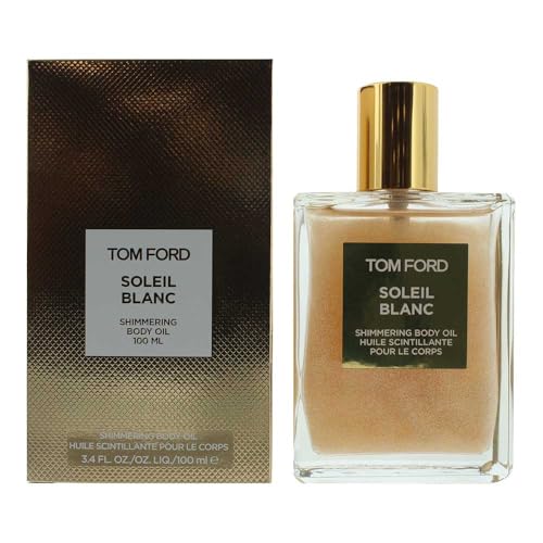 Tom Ford Soleil Blanc Shimmering Body Oil for Unisex, 3.4 Ounce