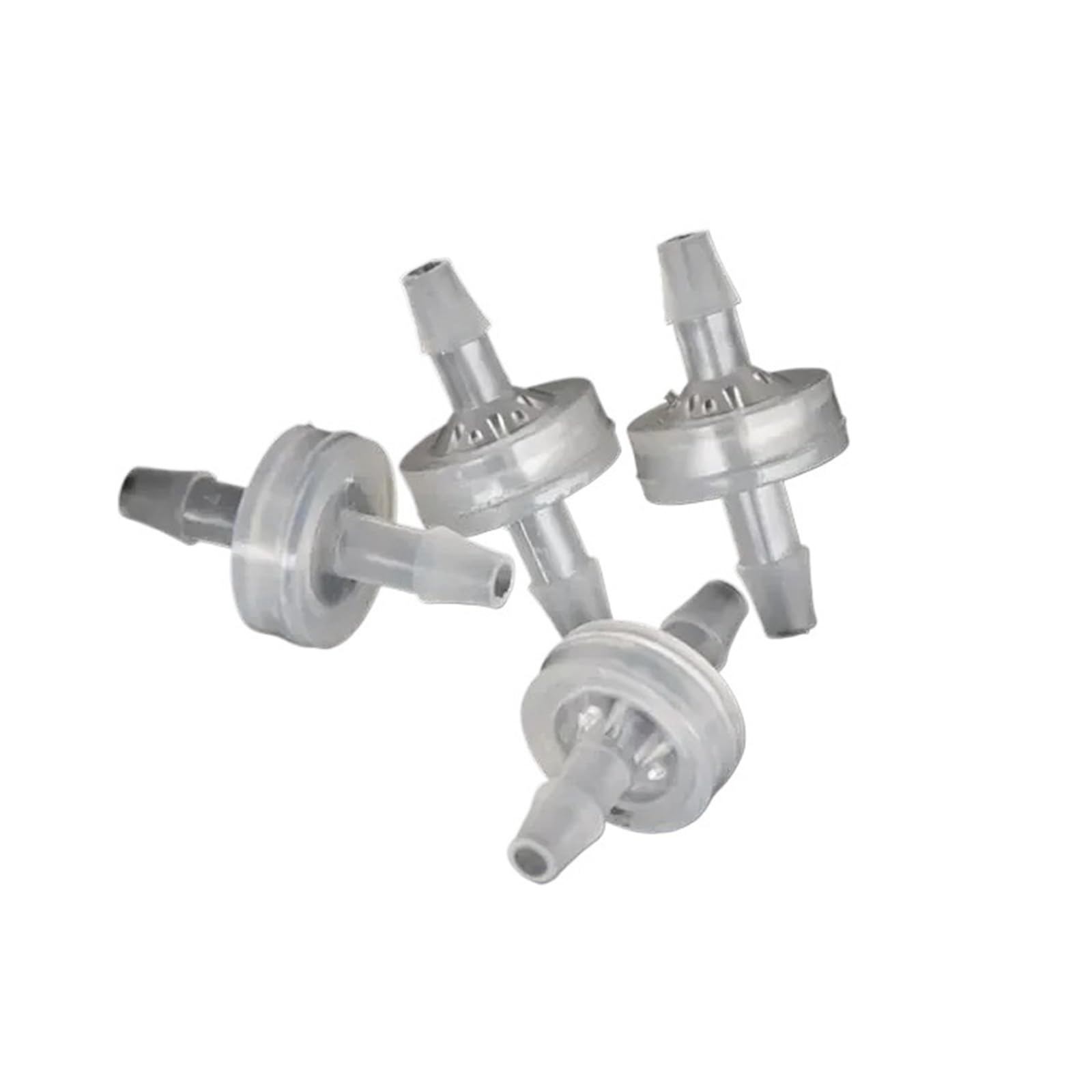 Plastikowy jednokierunkowy zawór zwrotny do paliwa, gazu, cieczy, ozonu, zatrzymania wody, 3, 4, 6, 8, 10 mm, 2/10 szt