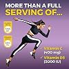 Viva Naturals Saúco con Vitamina C y Zinc para Adultos - Cápsulas de Saúco Negro Sambucus 5 en 1 con Vitamina D3 5000 UI, Suplemento de Inmunidad, Suplemento de Apoyo Inmunológico con Saúco Sambucus, 120 cápsulas (Paquete de 1) 8