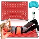 Kaoudt Medical-Grade TPU Red Light Therapy Mat for Body, Infrared Light Therapy with 660nm & 850nm LEDs, Light Therapy Blanket for Back & Joint Comfort, FSA&HSA Eligible, 400 LEDs, 38