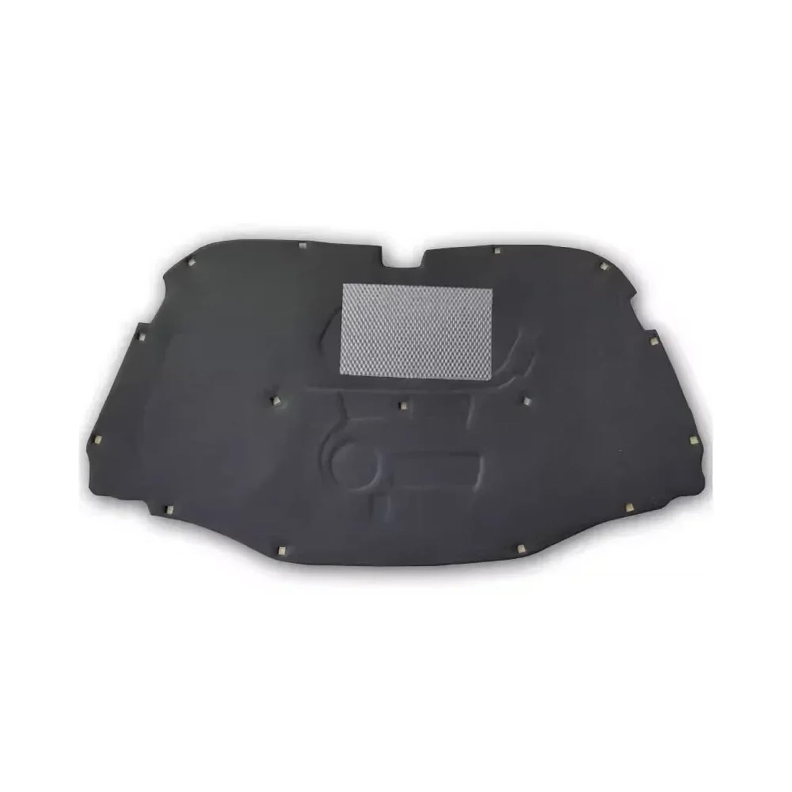 Ltusgt 03-09 Aluminum Foil Car Hood Insulation Pad For Vw For Touareg Mk1 7L R50 2002~2010 Car Engine Hood Pad Sound Heat Insulation Liner Cotton Interior Parts Accessories(03-09 Aluminum Foil)