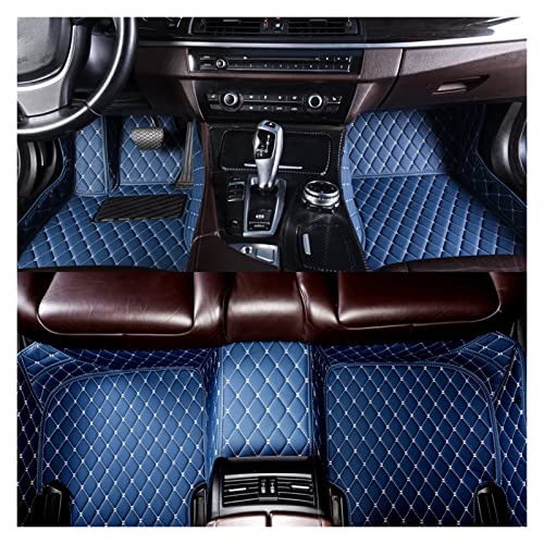 Tapis de sol Jeep Renegade cuir bleu pour vos sorties