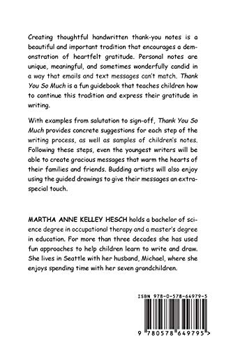 Thank You So Much: A Child's Guide to Creating a Gracious Thank-You Note - Image 2