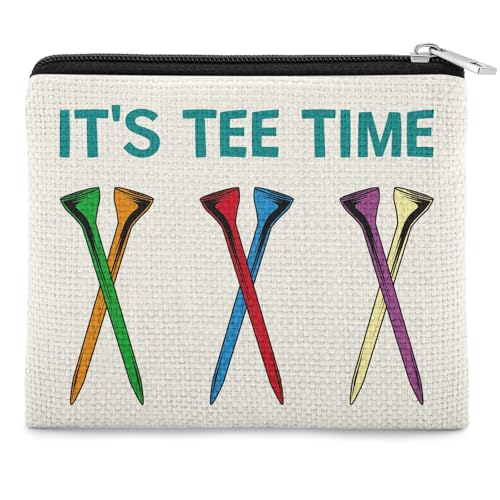 Golf Themed Gift Coin Purse For Women Golf Player Gifts Golfer Team Member Gifts Christmas Birthday Friendship Presents Golfing Lover Friends Gift Zipper Change Pouch