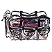 SHANY Clear Makeup Bag, Pro Mua rectangular Bag with Shoulder Strap, Large