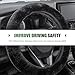 Hugwits Fuzzy Steering Wheel Cover, 15