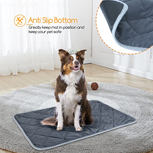 Nobleza Selbstheizende Decke für Katzen & Hunde, Haustiere Wärmematte, Waschbare Welpen Thermodecke, Selbstwärmende Winter Wärme Hundematte, Hund rutschfest Wärmedecke, Größe S 40x50cm