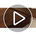 Image of Amazon Brand - Solimo Bed | 1 Year Warranty | Double Bed, Queen Size, Satya Premium Upholstery, Comfortable Seating Height Bed, Non-Woven Base & 3mm MDF, Walnut Colour (Melamine Finish)