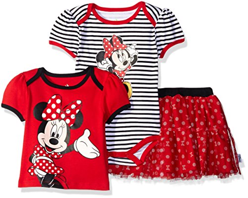 Disney Baby Girls' Minnie Mouse 3 Pc Set