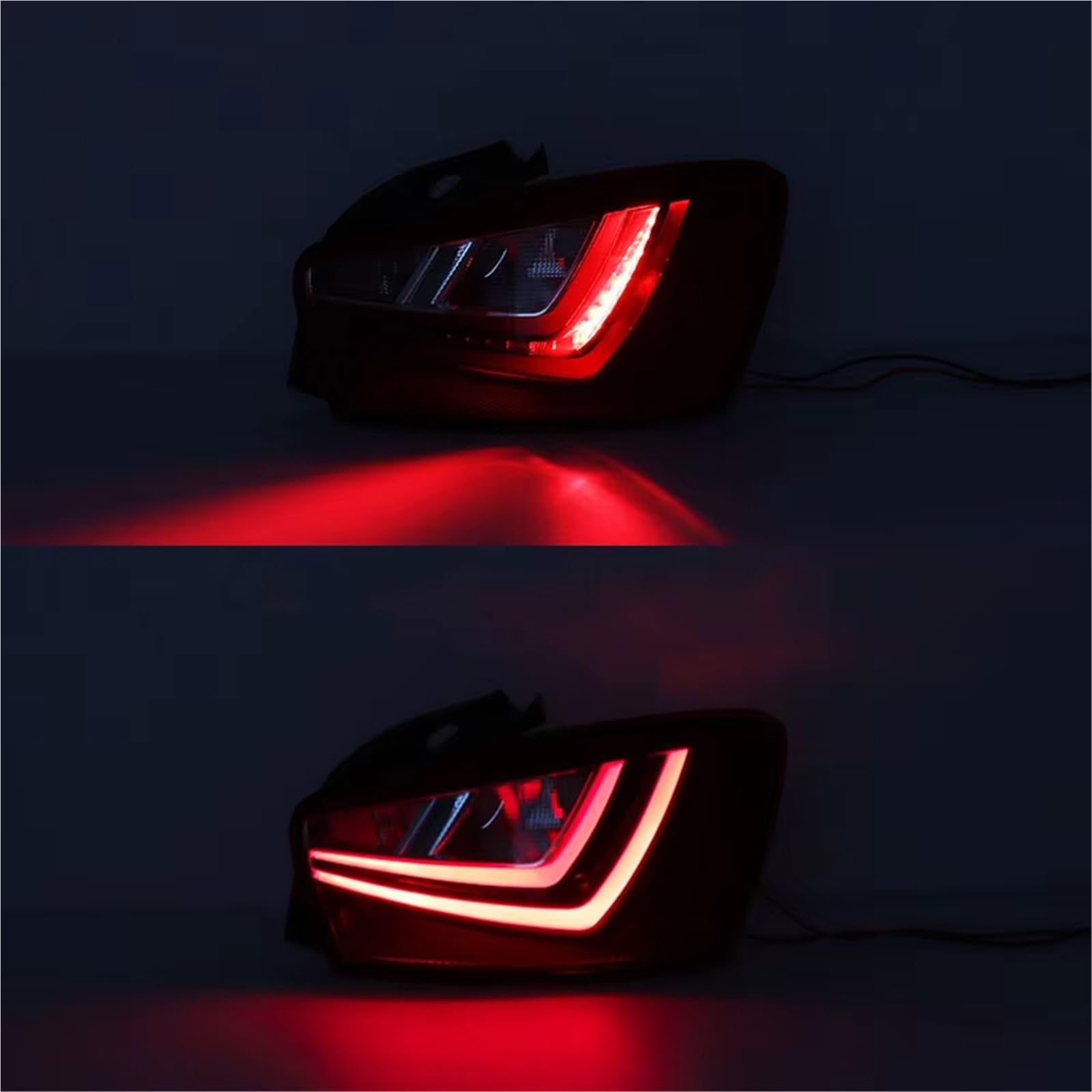 Faro Trasero Para Seat Para Ibiza 2013 2014 2015 2016 2017 Luz Trasera De Señal Giro Freno LED Automática Iuces Traseras(Only Left)