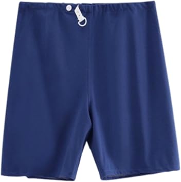 Urinary Incontinence Shorts for Men/Women, TPU Leakage Proof Patient Care Trousers, Reusable Breathable Cotton Short for Urine Incontinence PatientsBlue-XL