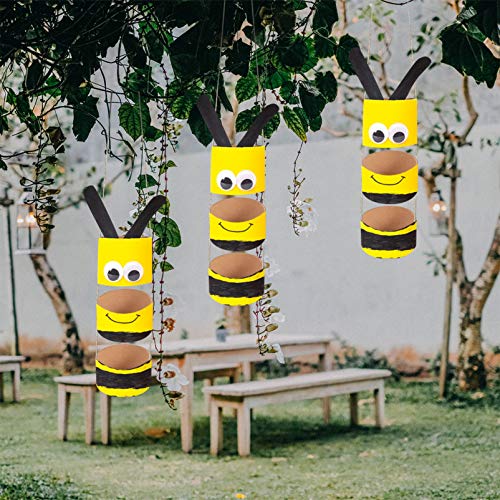 WINOMO Cardboard Tubes for Crafts: 20pcs Craft Rolls DIY Paper Roll Round Paper Tube for Kids DIY Classroom Arts Painting Drawing and Coloring - Image 6