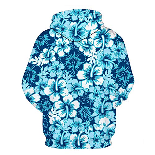 Sweat drôle à capuche imprimé fleur 3D : le pull original pour votre enfant - 2