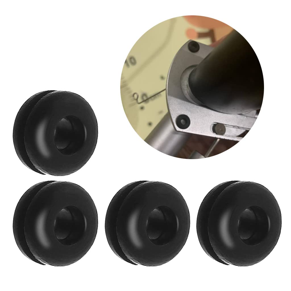 4pcs Bedplate Grommets Black Rubber for 3009 3012