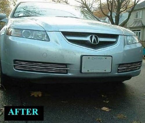 Compatible With ACURA TL 2004-2008 CHROME GRILL GRILLE KIT 2005 2006 2007 04 05 06 07 08